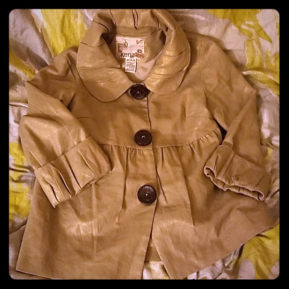 Kenzie Linen and cotton spring jacket